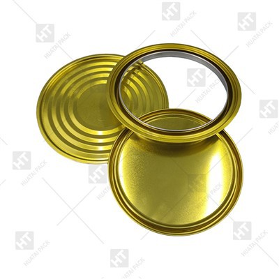Componentes de lata redonda